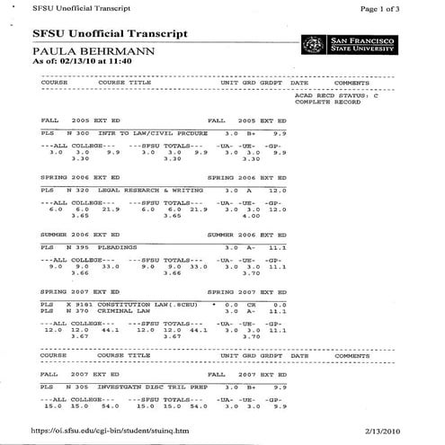 Paratranscript | PDF