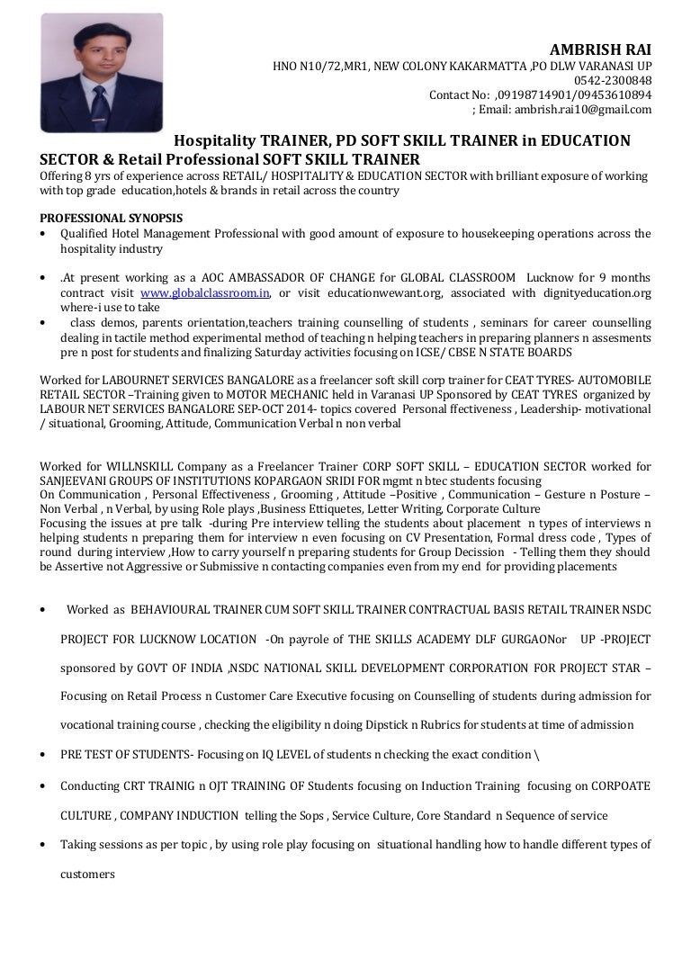 application letter for hospitality industry
