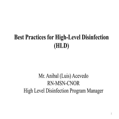 HLD Training Course ppt 10-09-2015