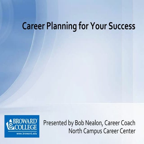 Career Planning for Your Success