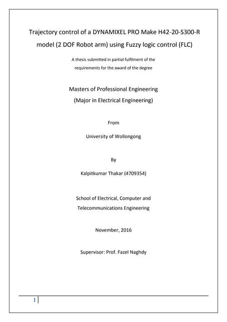 2 dof robot arm simulink