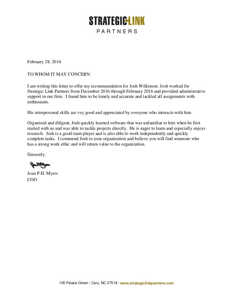 Speech therapy letter of recommendation image