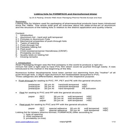 Lidding foils for FORMPACK and thermoformed blister_e_1