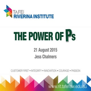The power of the Ps 21 August TMA (1)