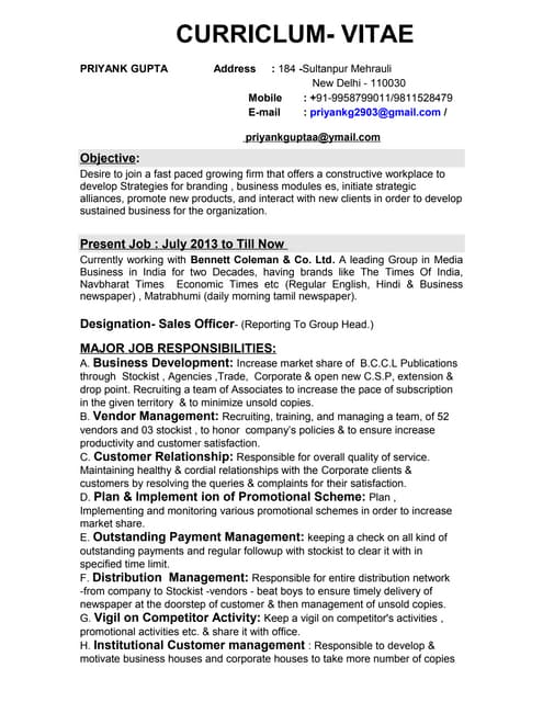 shiv kumar cv | PDF