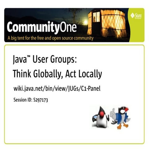 CommunityOne 2008: Jug Panel