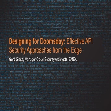 Designing for API Doomsday
