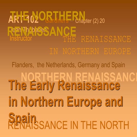 02 Early Renaissance in Northern Europe