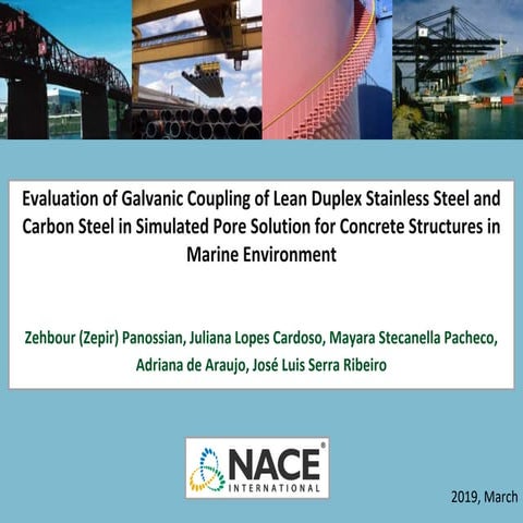 Evaluation of Galvanic Coupling of Lean Duplex Stainless Steel and Carbon Ste...