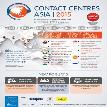 Contact Centre Asia 2015 | PDF