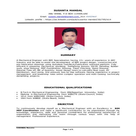 Work Resume Azad Hadji | PDF
