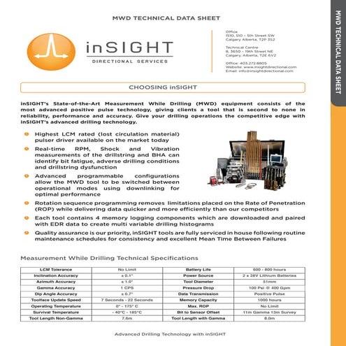 inSIGHT Information Package
