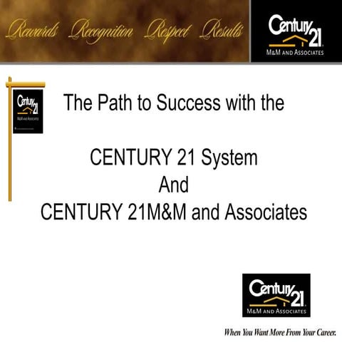 Century 21 M M Real Estate Agent Recruiting Presentation