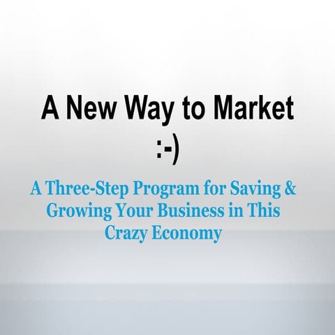 3 Steps for Internet Marketing