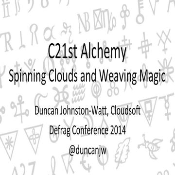 C21st Alchemy - Spinning Clouds & Weaving Magic
