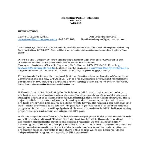 Marketing Public Relations syllabus FALL 2015 mmwc