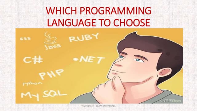 programming Langauge