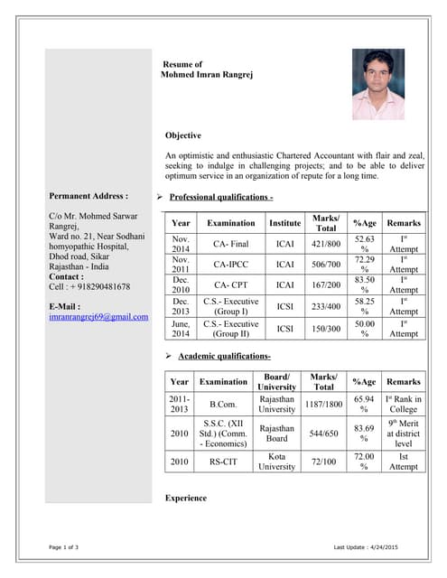 Yogesh Resume | PDF
