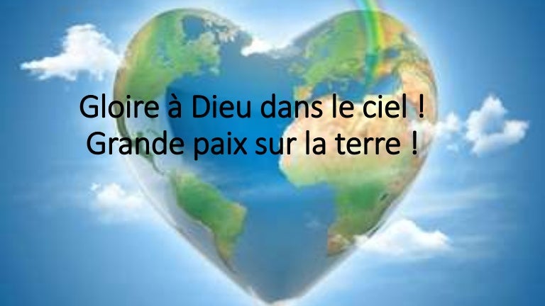 C242 1 Gloire A Dieu Dans Le Ciel