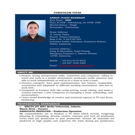 AHMAD JUAIDI KHAMSANI (DIDI) CV NEW
