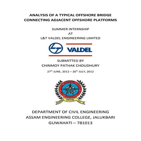 Chinmoy Pathak Choudhury_LTV Internship report