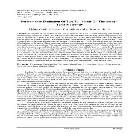 International Refereed Journal of Engineering and Science (IRJES)