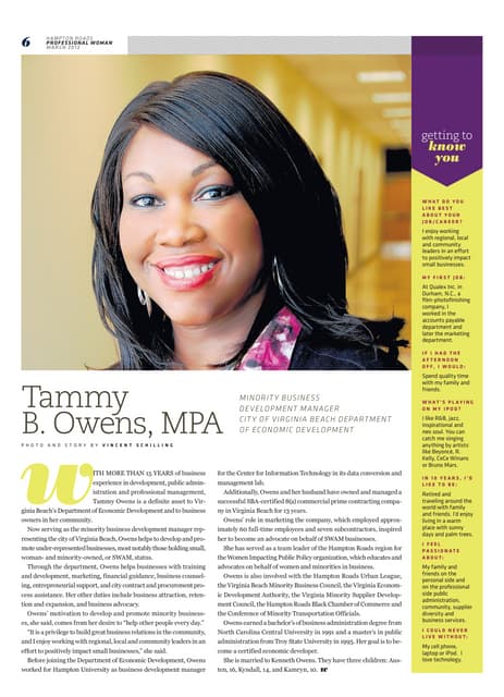 INSIDE BIZ ARTICLE & PHOTO