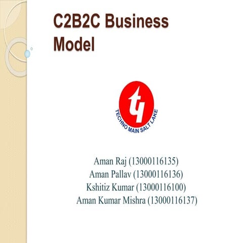 C2B2C business model | PPT