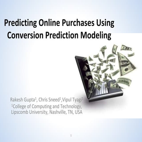 Presentation - Predicting Online Purchases Using Conversion Prediction Modeli...