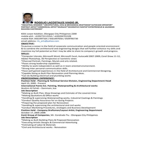 CV-ROGELIO L. VIADO JR (2016)