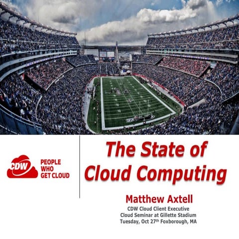 Gillette Stadium Cloud Event