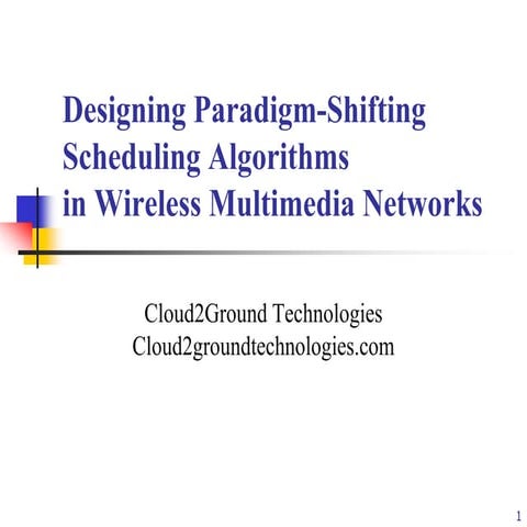 C2G Wireless Multimedia Networks Technology