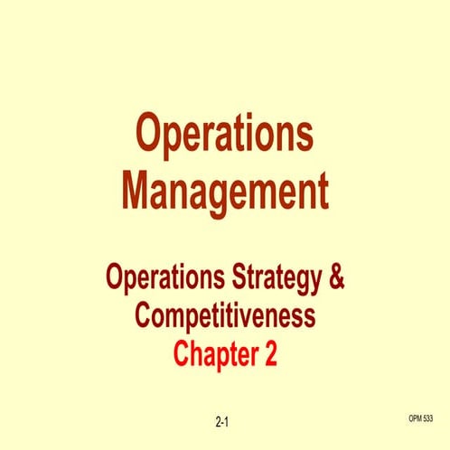 C2operationsstrategy 110608110830-phpapp02