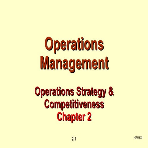 C2 operations strategy