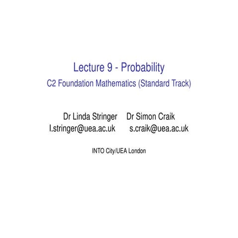 C2 st lecture 9   probability handout