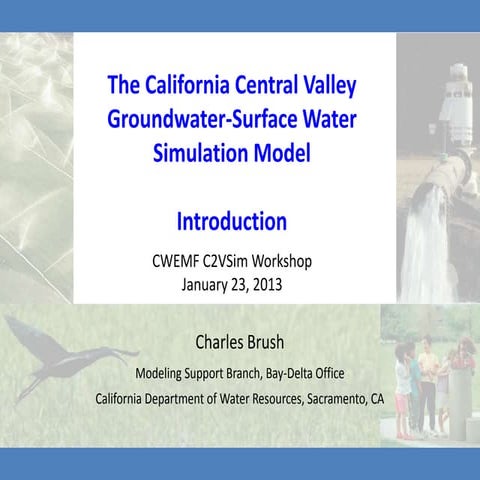 C2VSim Workshop 1 - Introduction