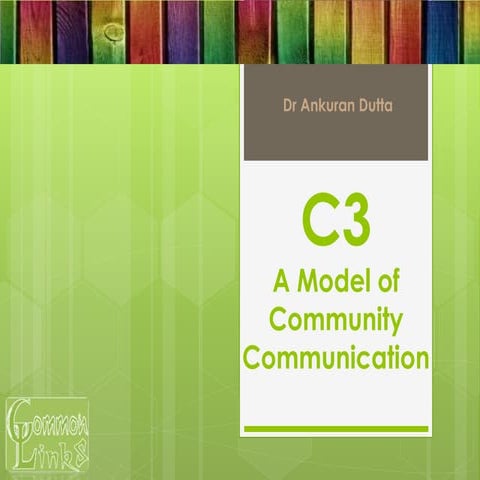 C3: A Model of Community Communication