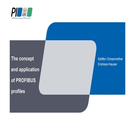 Introduction to PROFIBUS for process automation Andy Verwer | PDF