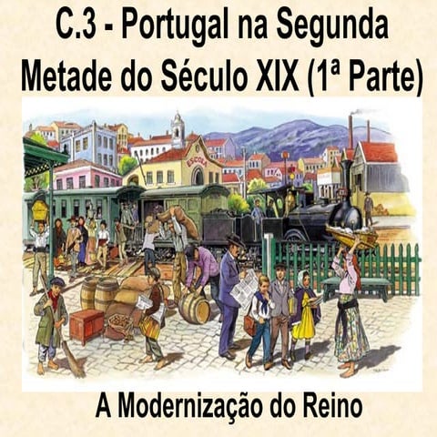 A Rede de Transportes na segunda metade do século XIX | PPTX