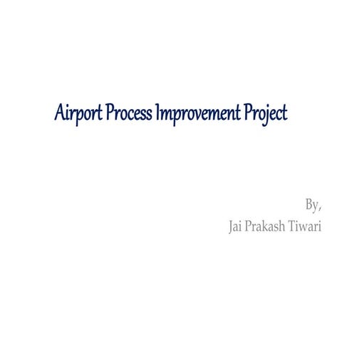 Airport Process Improvement Project