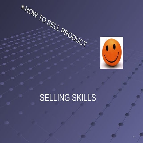 Selling techniques | PPTX