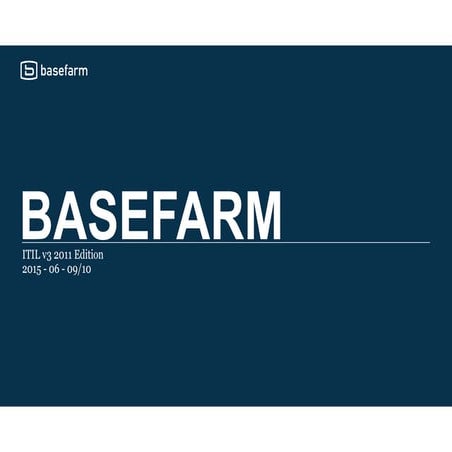 ITIL Course Wide version