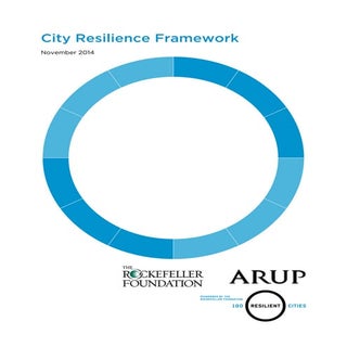 City Resilience Framework