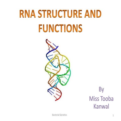 Polycistronic and monocistronic RNA | PPTX