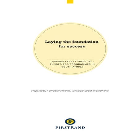 CSI that Works ECD Research Report final Oct 2014