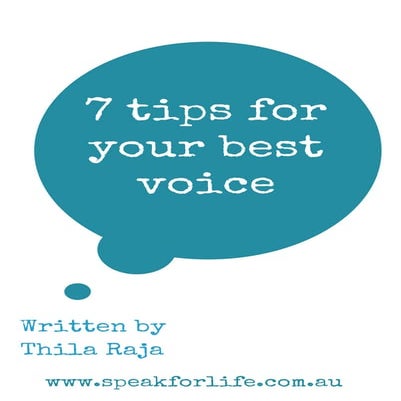 How to improve your voice | DOCX
