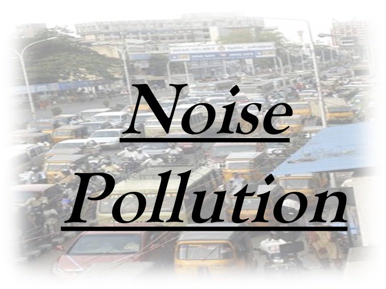 Noise Pollution