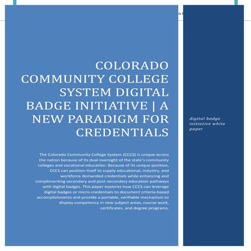 CCCS Digital Badging Taskforce Whitepaper BMP 1130