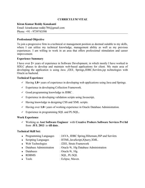 Resume