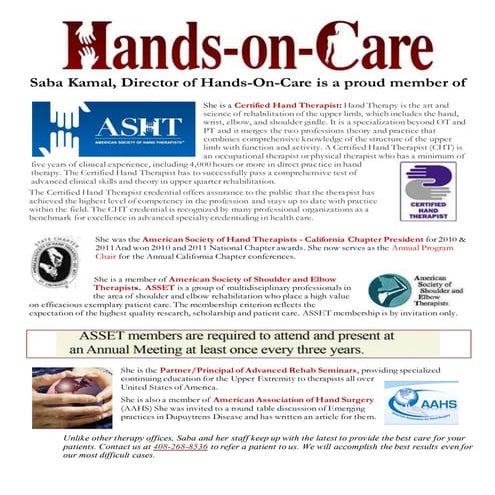 Latest In Hand Surgery3 | PPT